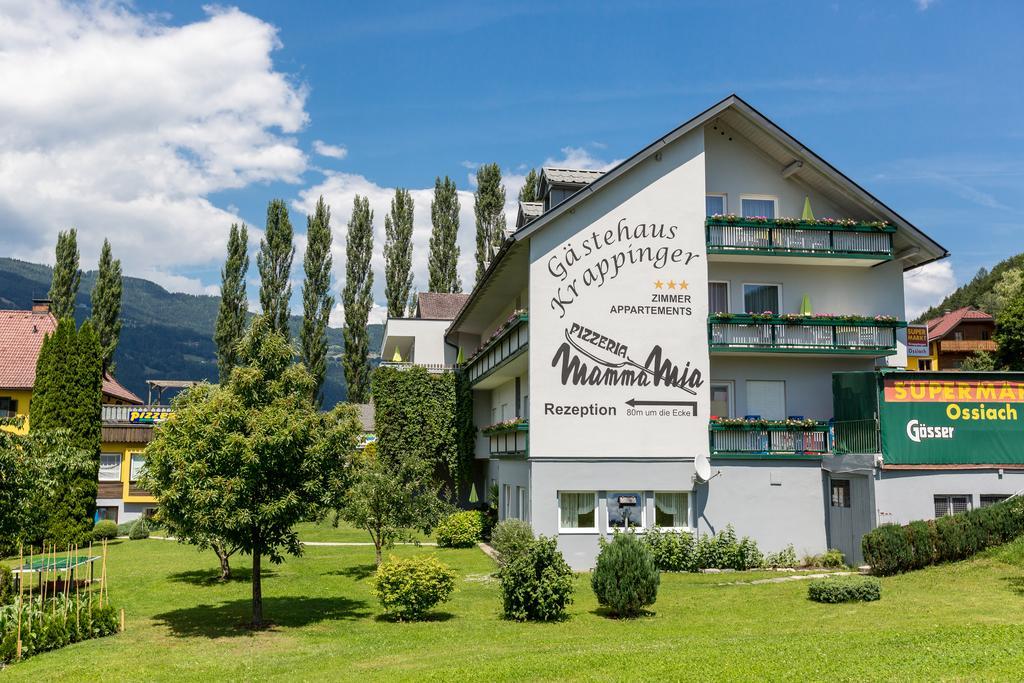 Gaestehaus Krappinger/Pizzeria Mamma Mia Ossiach Dış mekan fotoğraf