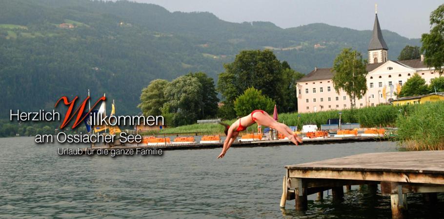 Gaestehaus Krappinger/Pizzeria Mamma Mia Ossiach Dış mekan fotoğraf